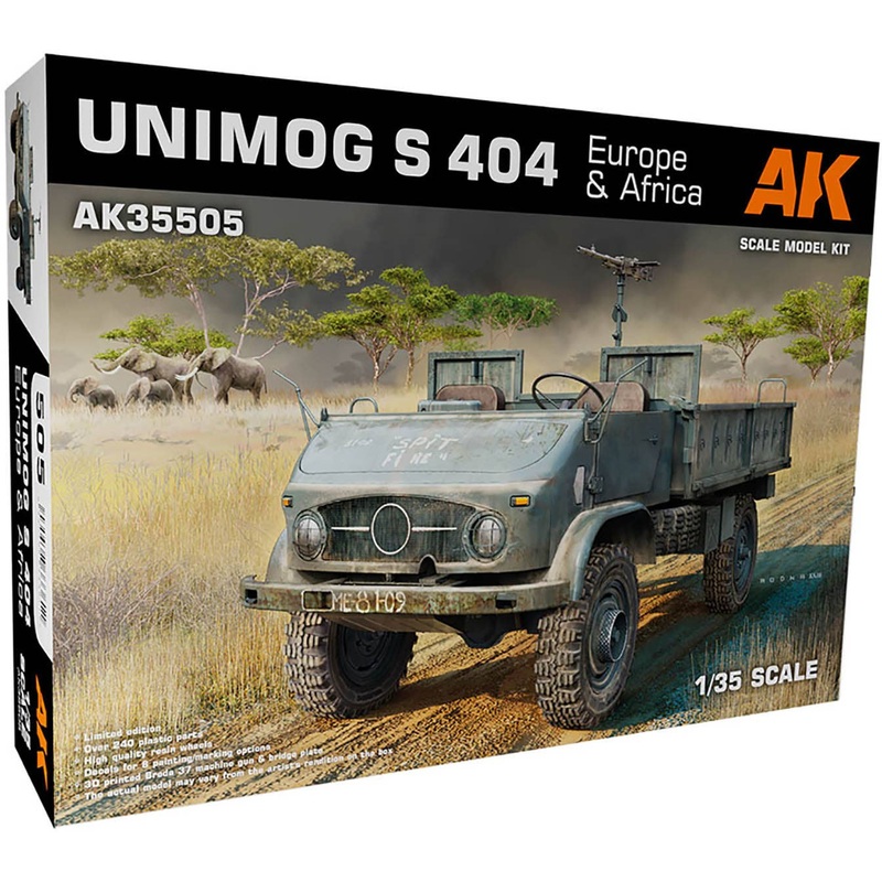 1/35 Unimog S404 Europe and Africa