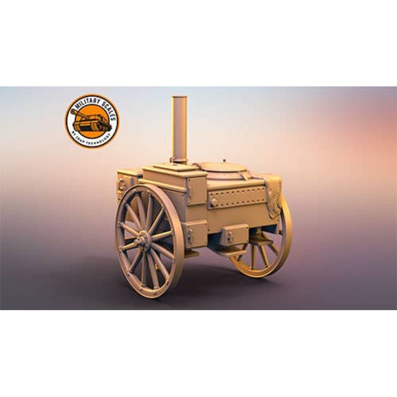 1/48 Germany Field Kitchen Cooking Pot with Lid Closed