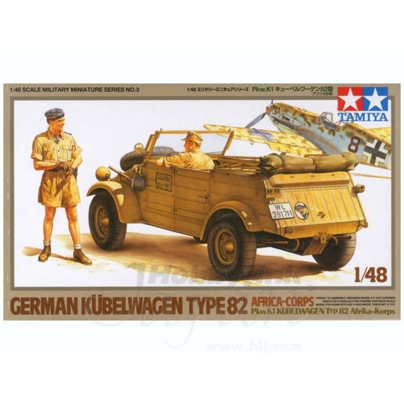 1/48 Kubelwagen Type 82 Africa-Corps