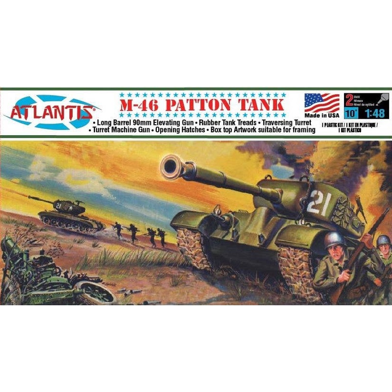 1/48 M-46 Patton Tank