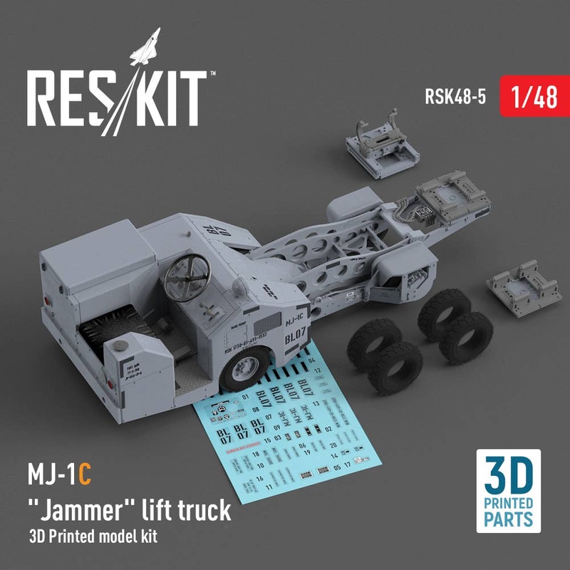 1/48 MJ-1C Jammer lift truck (3D Printed model kit)