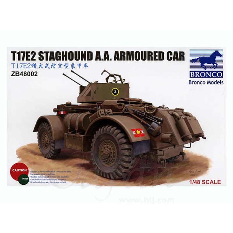 1/48 T17E2 Staghound A.A. Armoured Car