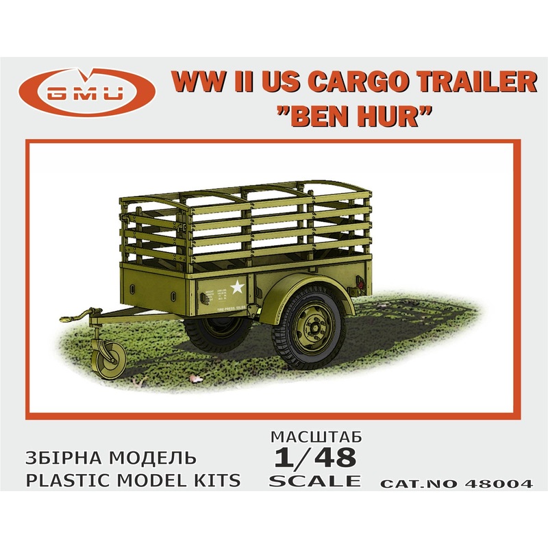 1/48 WW II US Cargo Trailer "Ben Hur"
