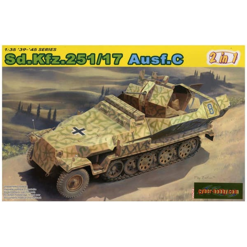 Sd.Kfz. 251/17 Ausf.C / Command Version (2in1)