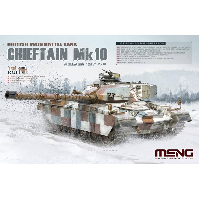 1/35 British Main Battle Tank Chieftain Mk.10