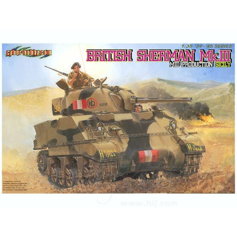 1/35 British Sherman Mk.III Mid-Production Sicily