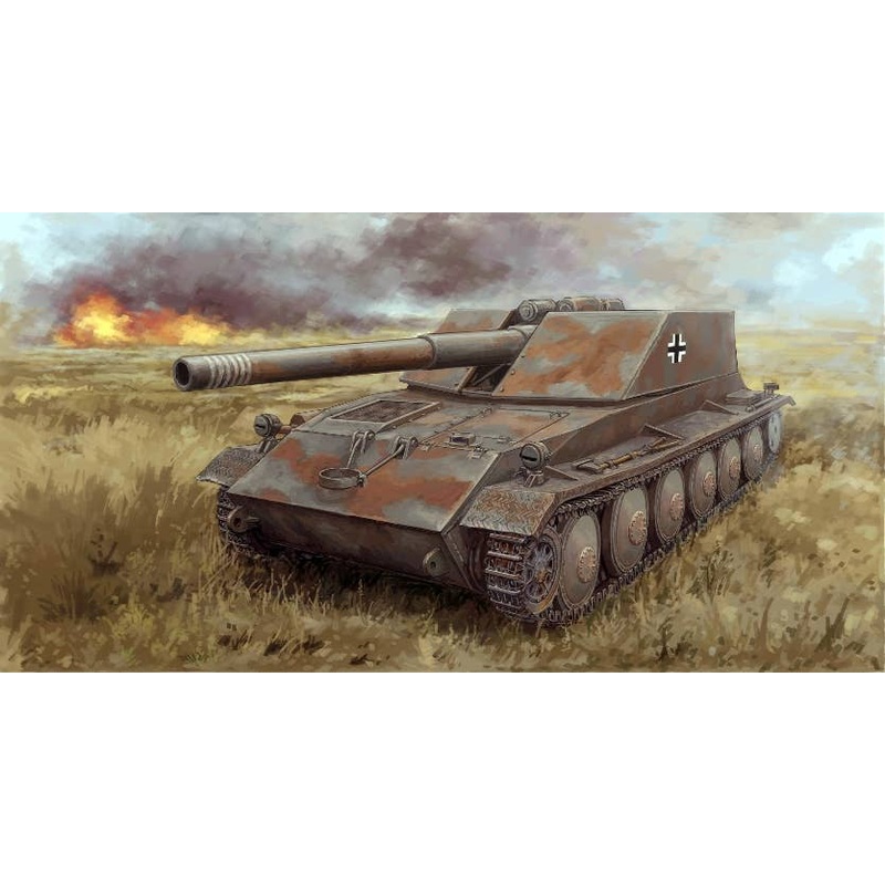 1/35 German Rheinmetall / Borsig 15Cm Pak L / 29.5 Waffentrager