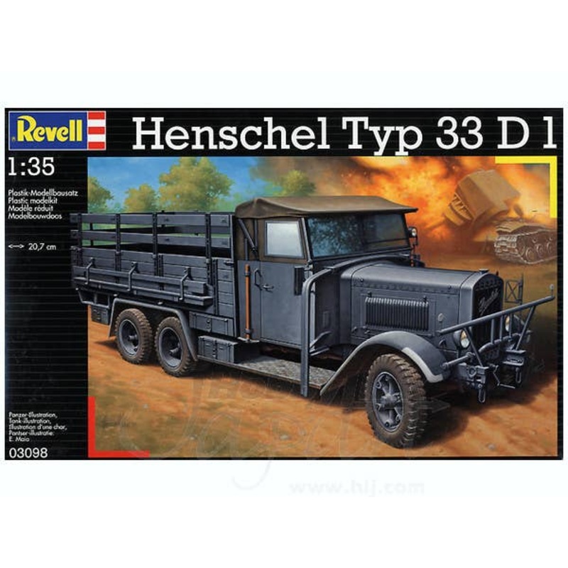 1/35 Henschel Typ 33 D1