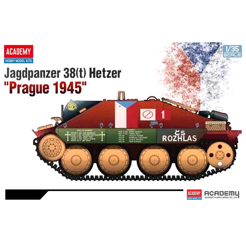 1/35 Jagdpanzer 38(t) Hetzer Prague 1945