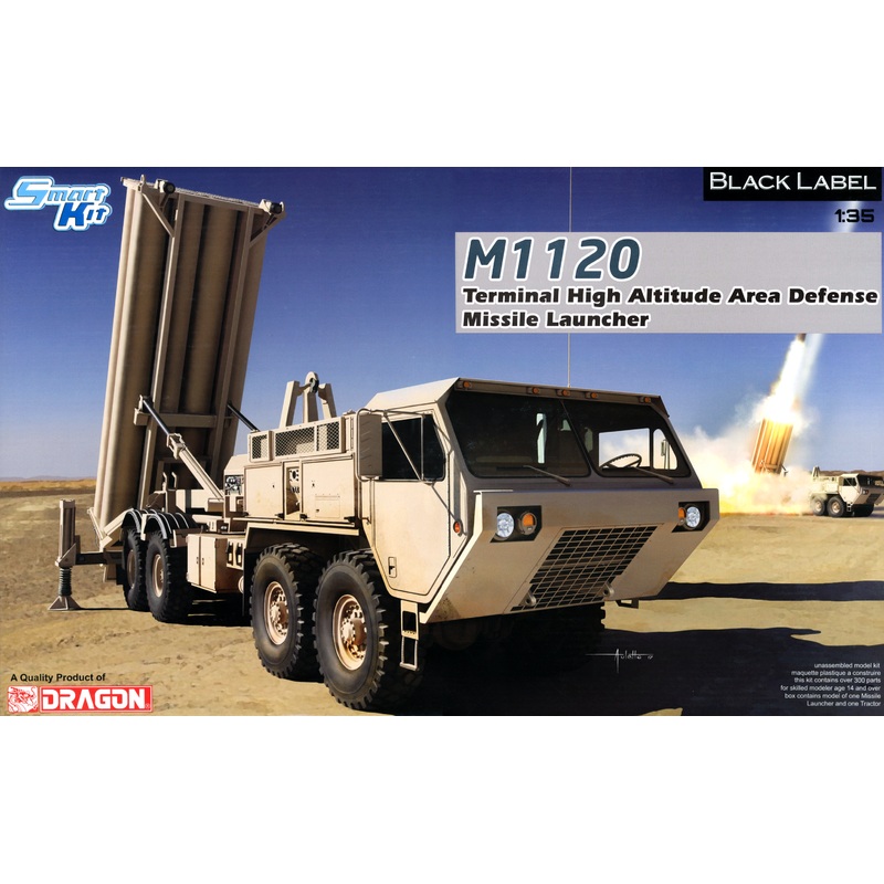 1/35 M1120 Terminal High Altitude Area Defense Missile Launcher
