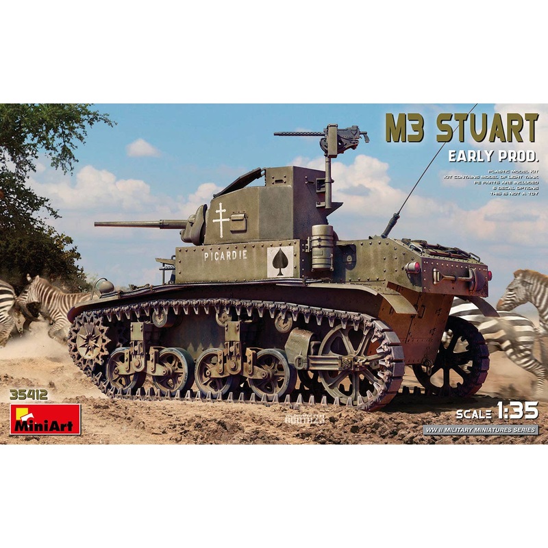 1/35 M3 Stuart Early Prod.