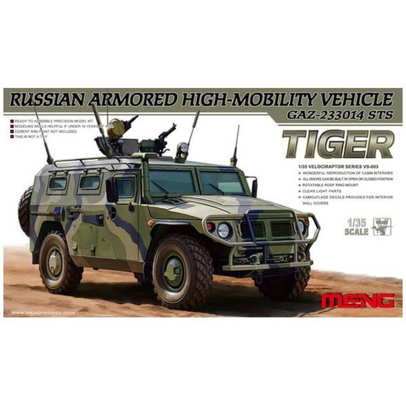 1/35 Russian Armored High-Mobility Vehicle GAZ-233014 STS Tiger