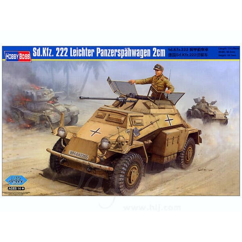 1/35 Sd.Kfz.222 Leichter Panzerspahwagen 2cm