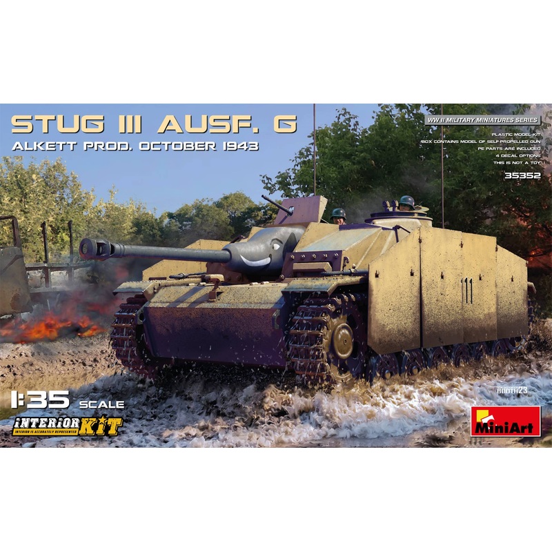 1/35 STUG III AUSF. G Alkett Prod. October 1943 Interior Kit