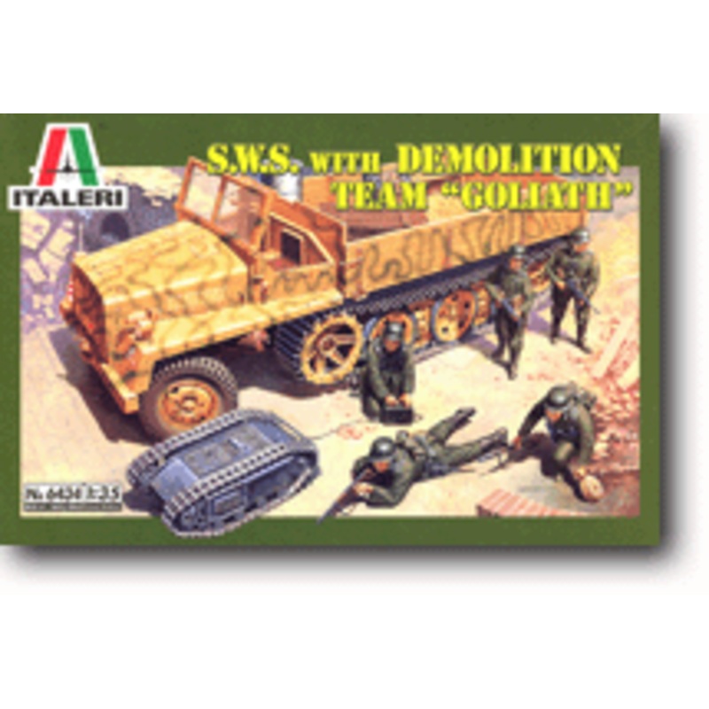 1/35 SWS with Demolition Team Goliath