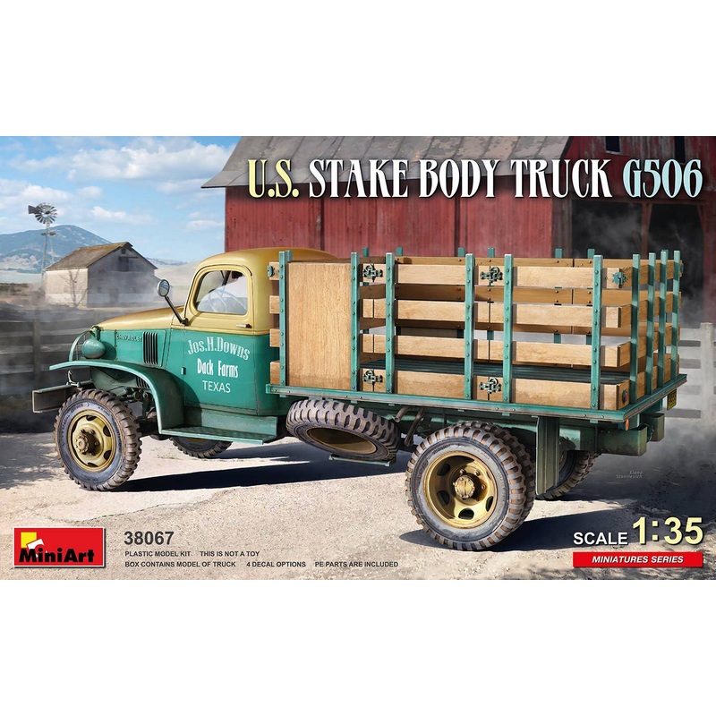 1/35 U.S. Stake Body Truck G506