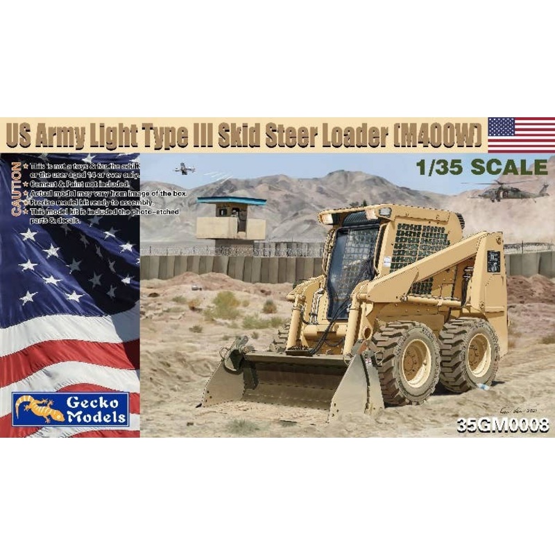 1/35 US Army M400W Small Skid Steer Loader Type 3