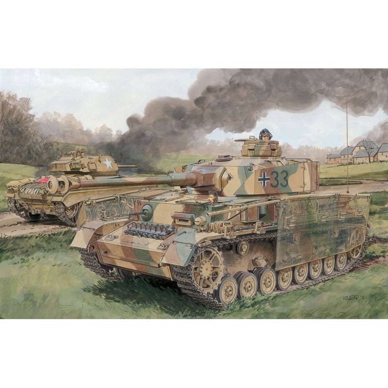 1/35 WW.II German Army Panzer IV J Type Final Production Magic Track/Aluminum Barrel Included Premium Edition