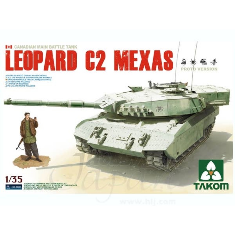 1/35 Canadian Main Battle Tank Leopard C2 MEXAS