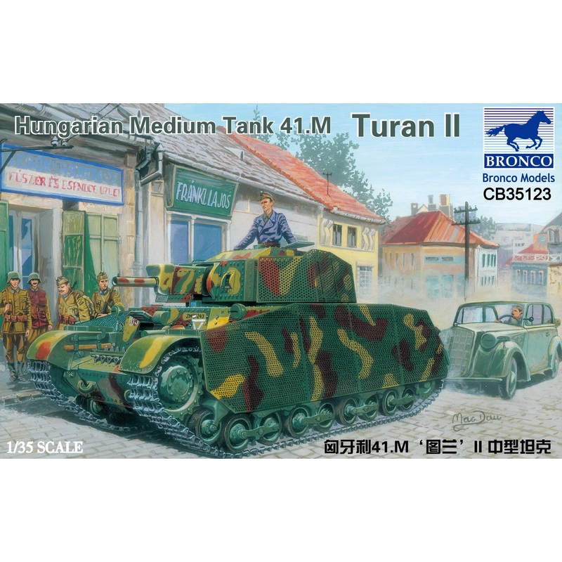 1/35 Hungarian Medium Tank 41M Turan II 75mm Gun