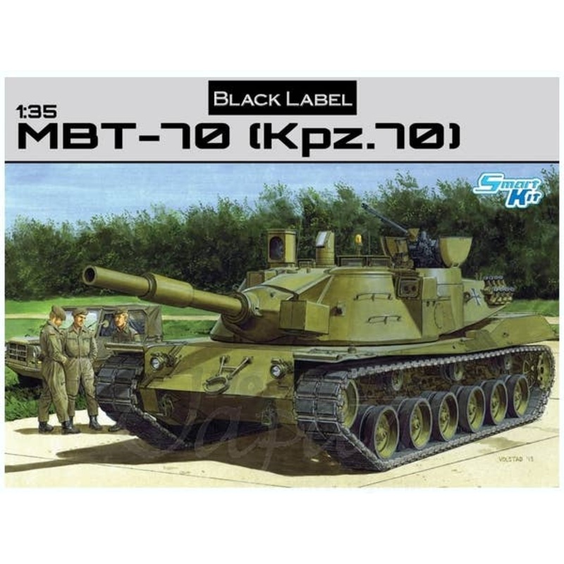 1/35 MBT-70 (Kpz.70) Tank Prototype