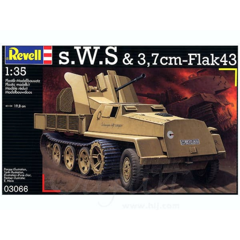 1/35 S.W.S & 3.7cm FlaK 43