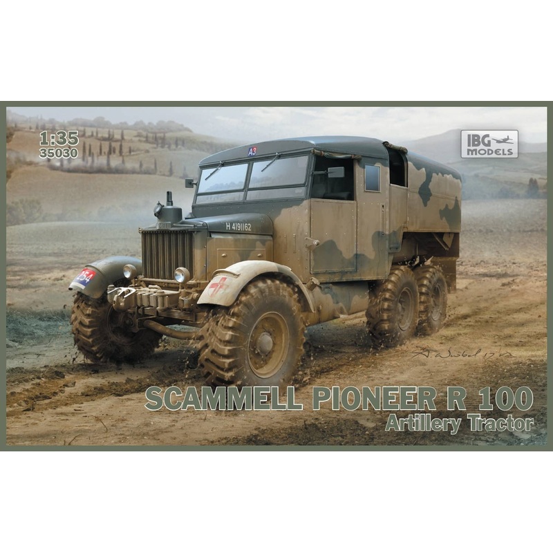 1/35 Scammell Pioneer R100 Heavy Artillery Tractor