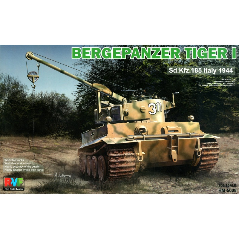 1/35 Sd.Kfz.185 Bergepanzer Tiger I