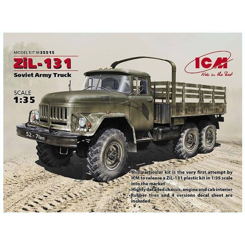 1/35 Soviet ZiL-131 Cargo Truck