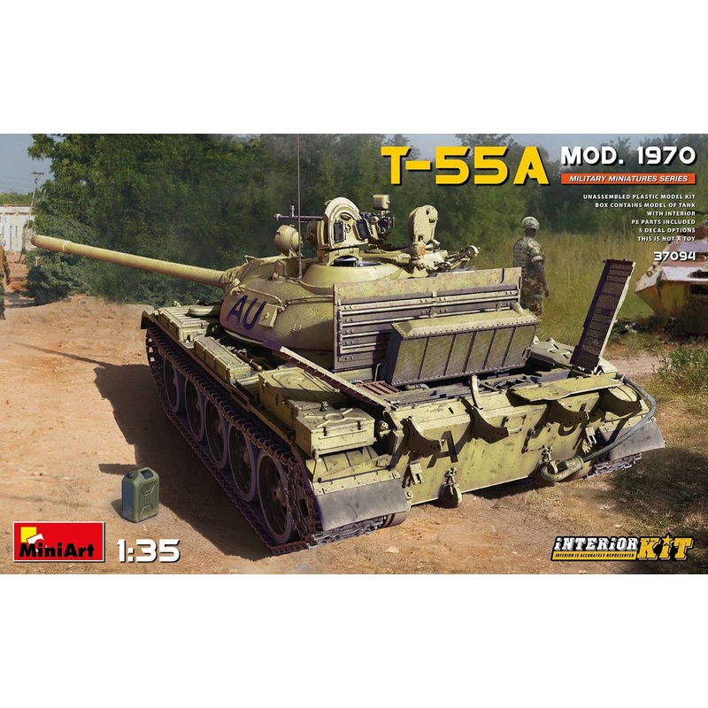 1/35 T-55A Mod.1970 Full Interior (Internal Reproduction)
