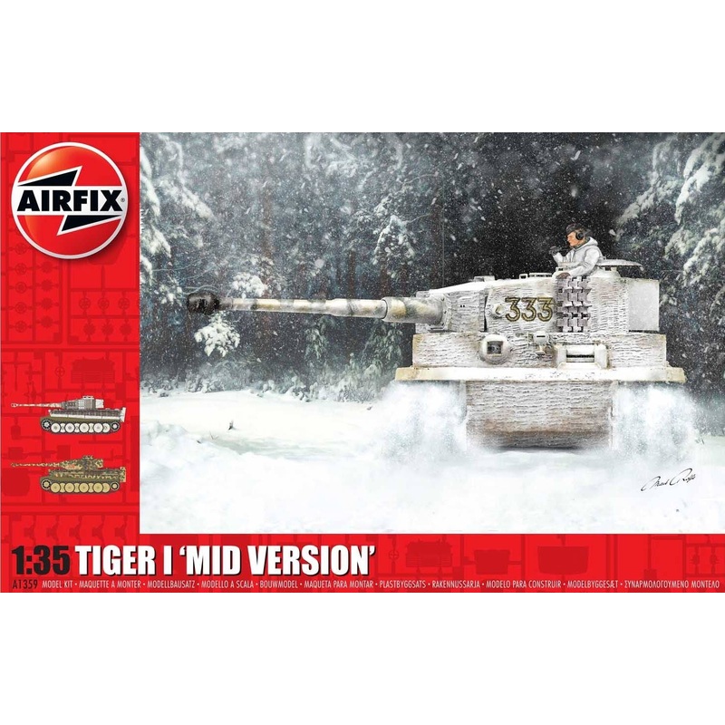 1/35 Tiger-1, Mid Version