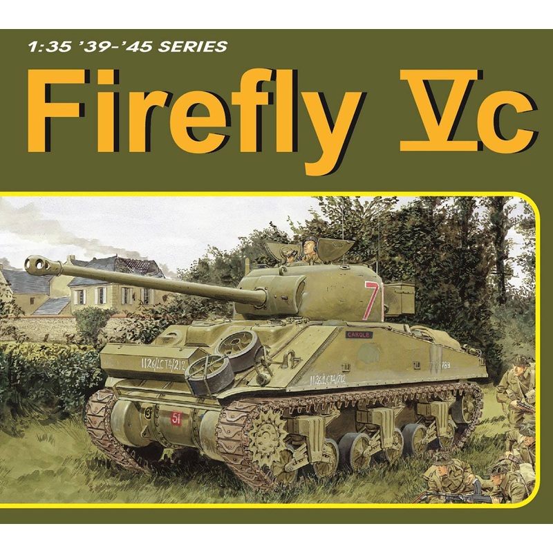 1/35 WW.II British Army Sherman Firefly VC Aluminum Gun Barrel / Figure / 3D Printed Parts Included Luxury Set