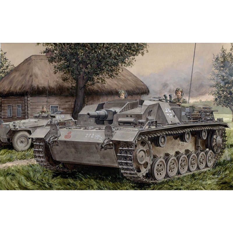 1/35 WW.II German Army StuG.III Ausf.B III Stug Gun Type B with Magic Track
