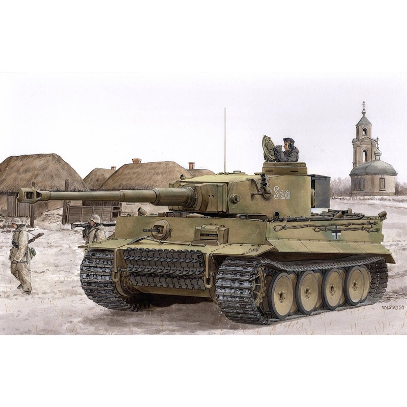 1/35 WW.II German Tiger I Early Production Type Battle of Kharkov