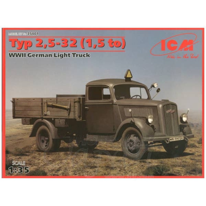 1/35 WWII German Light Truck Type 2.5-32
