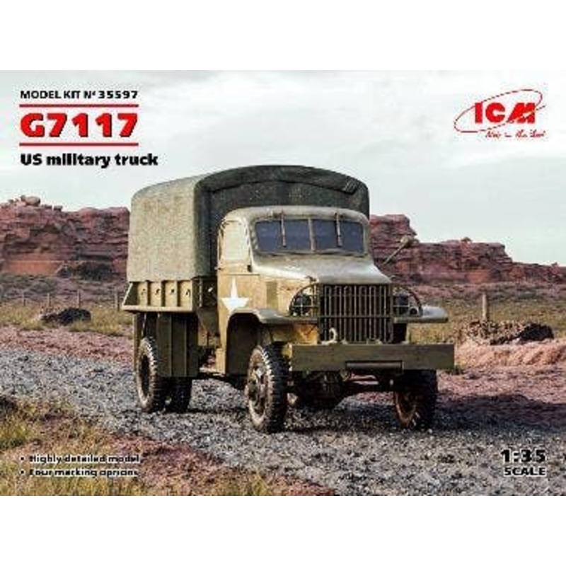 1/35 American G7117 Military Truck