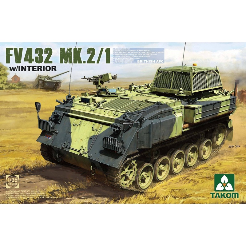1/35 British APC FV 432 Mk.2/1 w/Interior