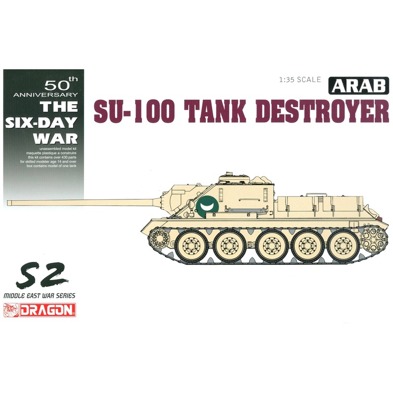 1/35 Egyptian SU-100 Tank Destroyer - 50th Anniversary of the Six-Day War -