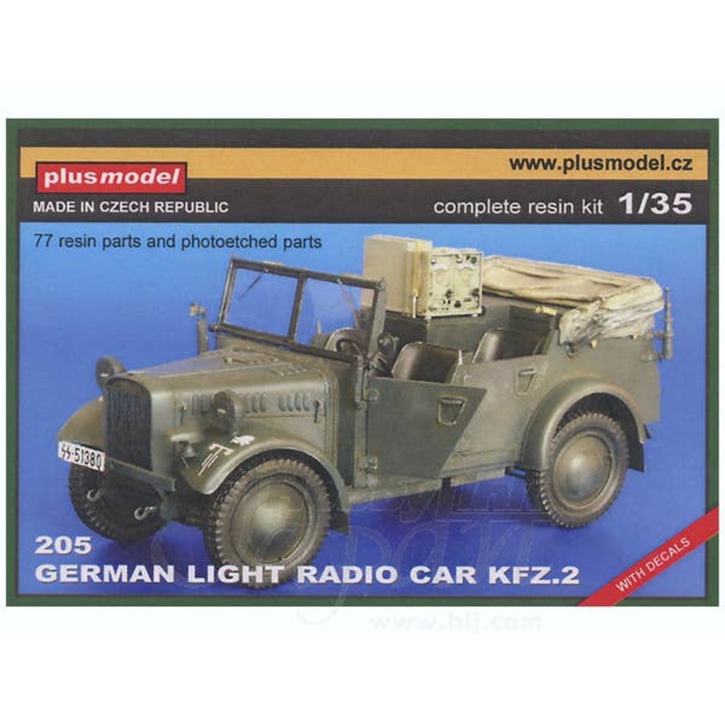 1/35 German Light Radio Car Kfz. 2 Stoewer