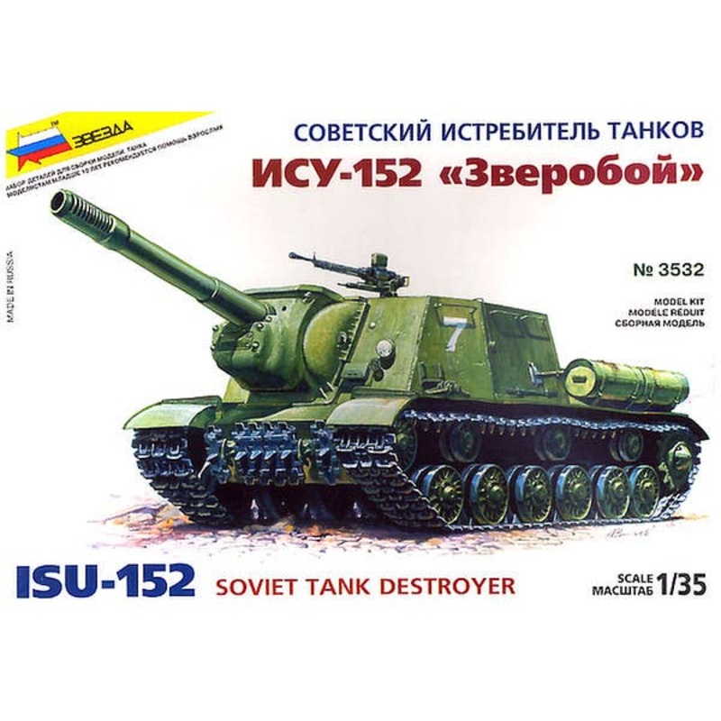 1/35 ISU-152 Soviet Tank Destroyer