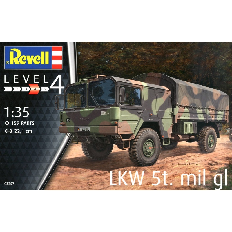 1/35 LKW 5T. Mil Gl (4X4 Truck)