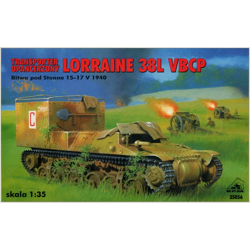 1/35 Lorraine 38L, Battle of Stonne 1940