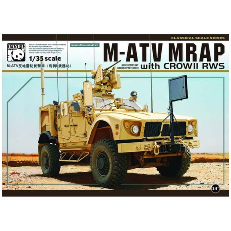 1/35 M-ATV MRAP w/CROW II RWS