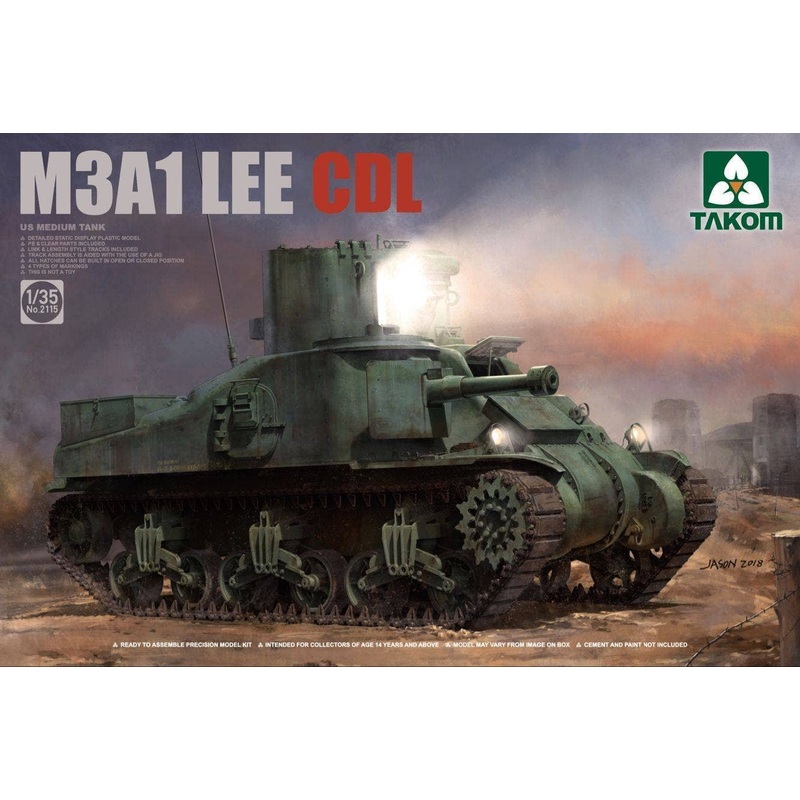 1/35 M3A1 Lee CDL