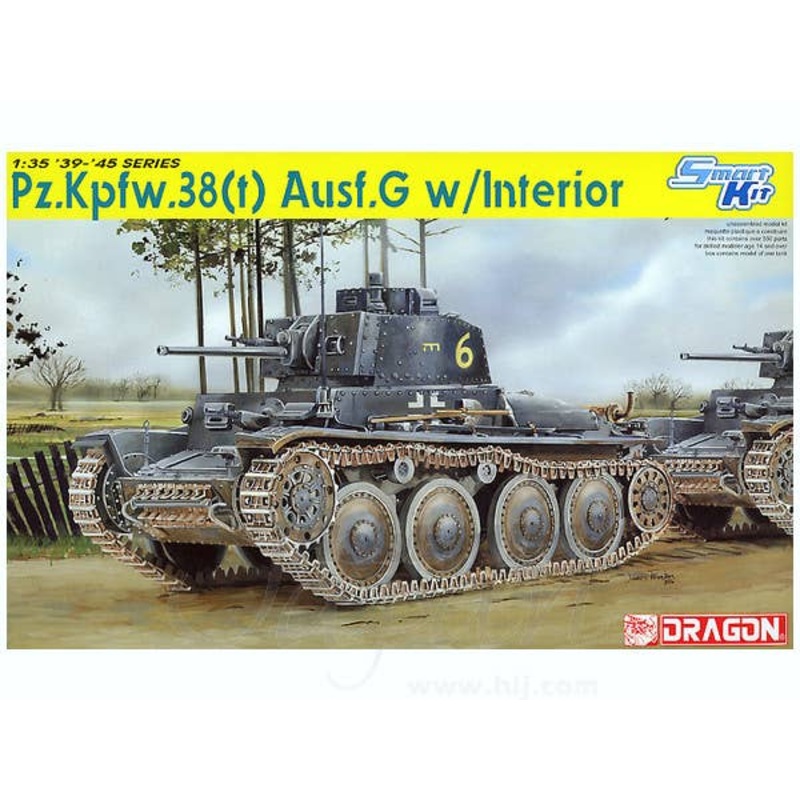 1/35 Pz.Kpfw. 38(t) Ausf.G w/Interior