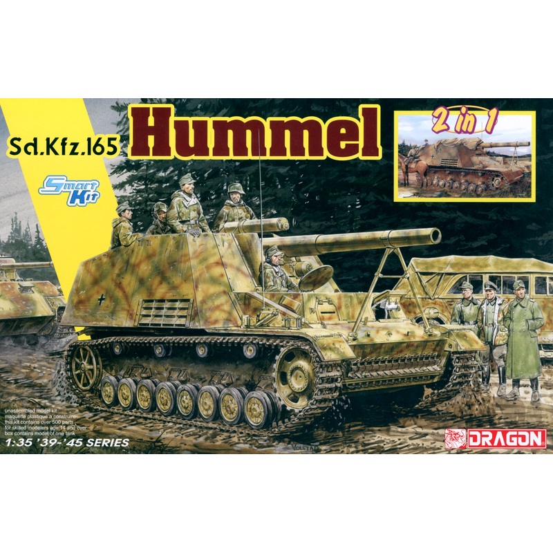 1/35 Sd.Kfz.165 Hummel Early/Late Production (2 in 1) Smart Kit