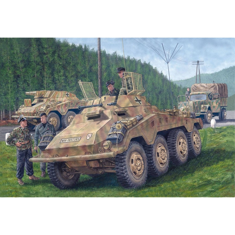 1/35 Sd.Kfz.234/1 Schwerer Panzerspaehwagen (2cm) Premium Edition