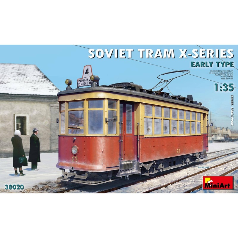 1/35 Soviet Tram X-Series. Early Type