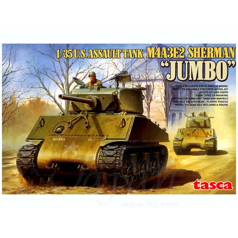 1/35 US Assault Tank M4A3E2 Sherman "Jumbo"