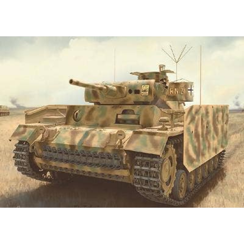 1/35 WWII German Army Panzer III Command Tank Type J with Schurzen / Panzer III Type J (Tp) Early Production Type 2in1 Magic Truck/Aluminum Barrel/Metal Smoke Grenade Launcher & Smoke Grenade Included Luxury Version